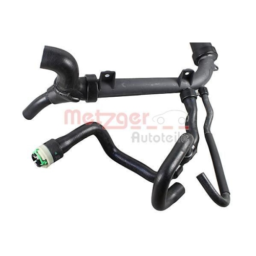 K&uuml;hlerschlauch METZGER 2420976 f&uuml;r OPEL VAUXHALL GENERAL MOTORS, links unten