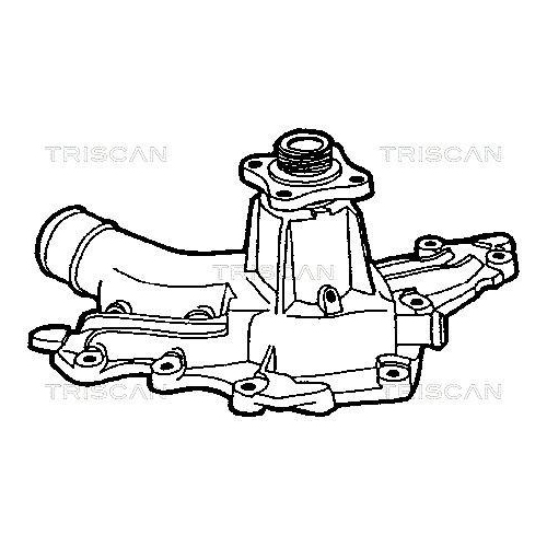 Wasserpumpe, Motork&uuml;hlung TRISCAN 8600 16881 f&uuml;r FORD