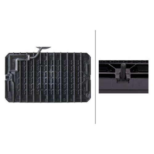 HELLA Arbeitsscheinwerfer 1GD 996 193-051 f&uuml;r IVECO VAN HOOL BOMAG CLAAS BUCHER