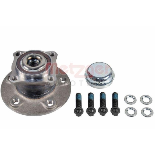Radlagersatz METZGER WM 151.45 GREENPARTS f&uuml;r MERCEDES-BENZ, Hinterachse links