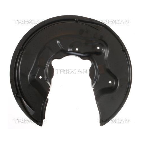 Spritzblech, Bremsscheibe TRISCAN 8125 29218 f&uuml;r AUDI SEAT SKODA VW
