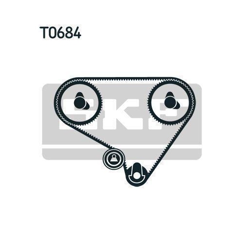 Zahnriemensatz SKF VKMA 92004 f&uuml;r NISSAN