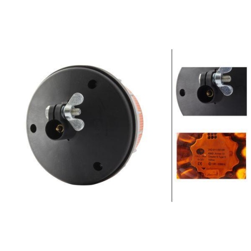 HELLA Blitz-Kennleuchte 2XD 011 557-901 K-LED 2.0 f&uuml;r LIEBHERR ROSENBAUER