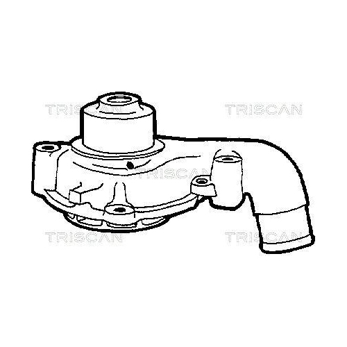 Wasserpumpe, Motork&uuml;hlung TRISCAN 8600 16899 f&uuml;r FORD MAZDA