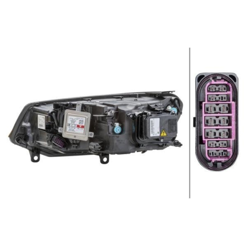 HELLA Hauptscheinwerfer 1ZS 010 328-061 für AUDI VW, rechts