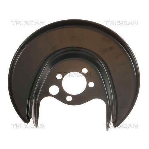 Spritzblech, Bremsscheibe TRISCAN 8125 29220 f&uuml;r VW, Hinterachse rechts