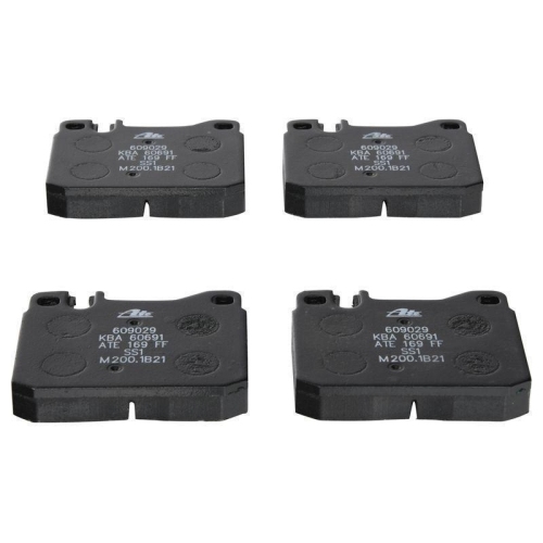 Bremsbelagsatz, Scheibenbremse ATE 13.0460-9029.2 f&uuml;r MERCEDES-BENZ, Vorderachse