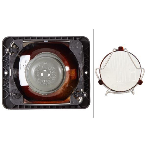 HELLA Hauptscheinwerfer 1AA 004 109-001 für ASTRA CASE IH MASSEY FERGUSON FENDT