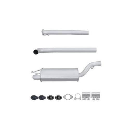 HELLA Mittelschalldämpfer 8LC 366 024-101 Easy2Fit –