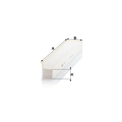 Filter, Innenraumluft MANN-FILTER CU 4727 f&uuml;r CHRYSLER FIAT