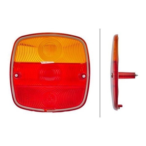 Lichtscheibe HELLA 9EL 119 614-031 f&uuml;r DAF CLAAS ATLAS COPCO TEREX