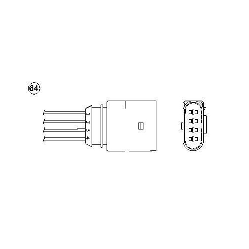 Lambdasonde NTK 94016 f&uuml;r