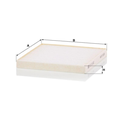 Filter, Innenraumluft MANN-FILTER CU 18 002 f&uuml;r MITSUBISHI HYUNDAI