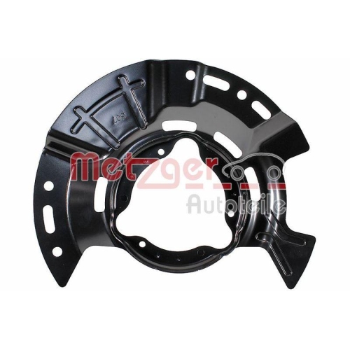 Spritzblech, Bremsscheibe METZGER 6115543 GREENPARTS für HYUNDAI KIA