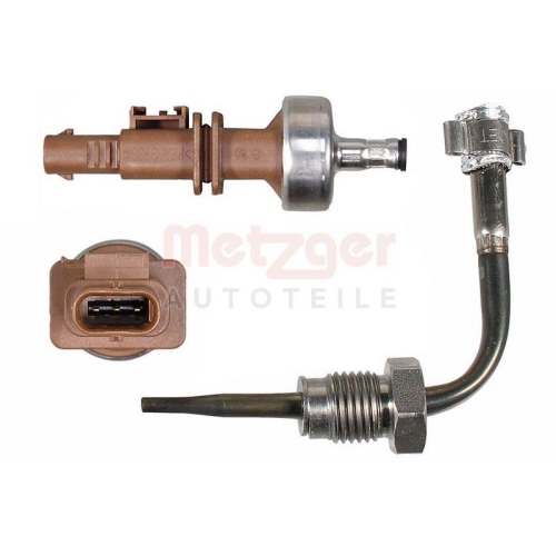 Sensor, Abgastemperatur METZGER AUTOTEILE 08941141 ORIGINAL ERSATZTEIL f&uuml;r AUDI
