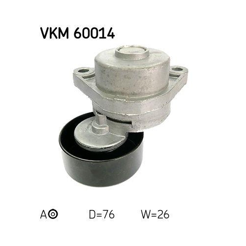 Riemenspanner, Keilrippenriemen SKF VKM 60014 für CHEVROLET DAEWOO BUICK (SGM)