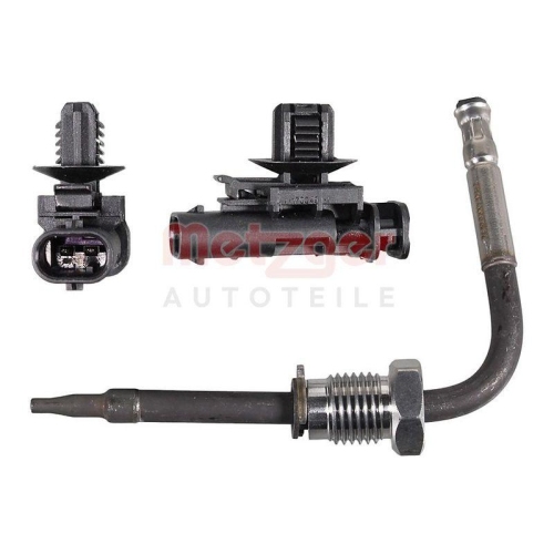 Sensor, Abgastemperatur METZGER AUTOTEILE 08941147 ORIGINAL ERSATZTEIL f&uuml;r FIAT