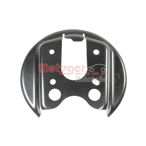 Spritzblech, Bremsscheibe METZGER 6115545 f&uuml;r CITRO&Euml;N PEUGEOT DS