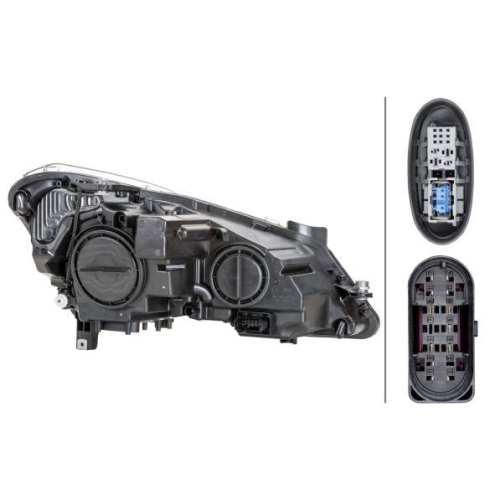 HELLA Hauptscheinwerfer 1ZT 011 733-051 für MERCEDES-BENZ, links