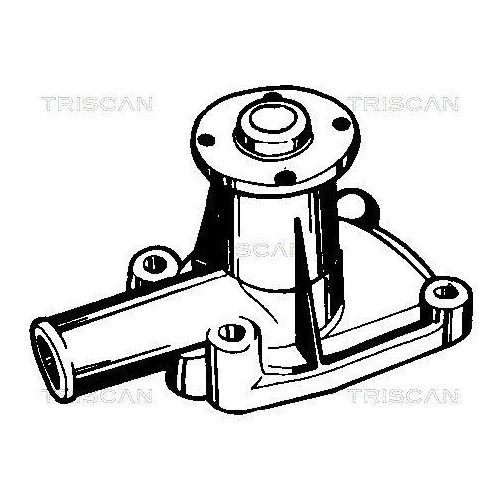 Wasserpumpe, Motork&uuml;hlung TRISCAN 8600 17006 f&uuml;r ROVER