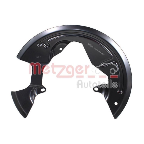 Spritzblech, Bremsscheibe METZGER 6115547 f&uuml;r RENAULT, Vorderachse links