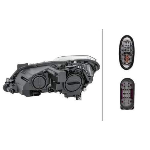 HELLA Hauptscheinwerfer 1ZT 011 733-061 f&uuml;r MERCEDES-BENZ, rechts