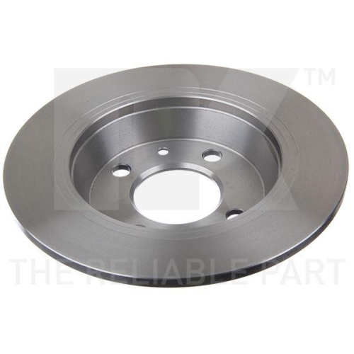 NK 204107 2 St&uuml;ck Bremsscheiben f&uuml;r SAAB, Hinterachse