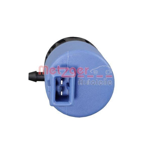 Waschwasserpumpe, Scheibenreinigung METZGER 2220851 ORIGINAL ERSATZTEIL f&uuml;r