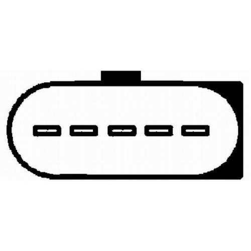 HELLA Luftmassenmesser 8ET 009 142-561 f&uuml;r AUDI FORD SEAT SKODA VW HITACHI