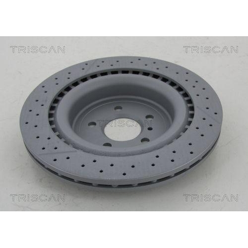 TRISCAN 8120 231047c 2 St&uuml;ck Bremsscheiben COATED f&uuml;r MERCEDES-BENZ, Hinterachse