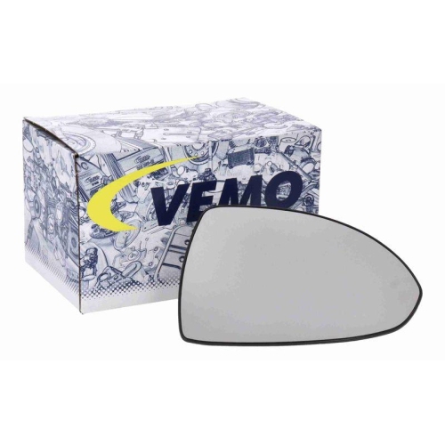 Spiegelglas, Au&szlig;enspiegel VEMO V40-69-0001 Original VEMO Qualit&auml;t f&uuml;r OPEL