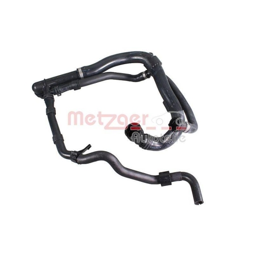 Kühlerschlauch METZGER 2421778 für VW, mitte rechts, rechts unten