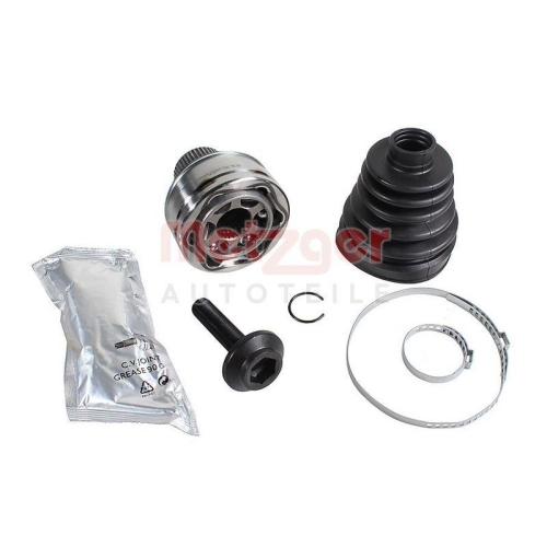 Gelenksatz, Antriebswelle METZGER AUTOTEILE 7110243 für AUDI PORSCHE, radseitig