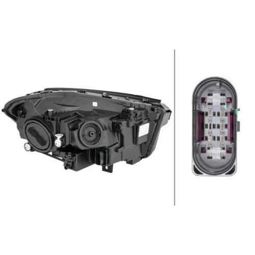 HELLA Hauptscheinwerfer 1EG 013 074-111 für MERCEDES-BENZ, links
