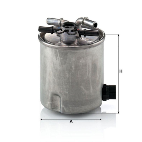 Kraftstofffilter MANN-FILTER WK 9007 f&uuml;r RENAULT