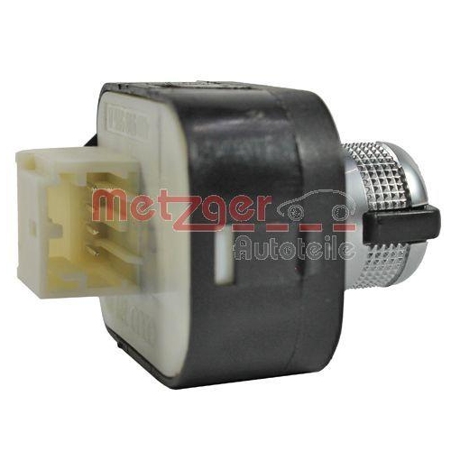 Schalter, Außenspiegelverstellung METZGER 0916277 ORIGINAL ERSATZTEIL GREENPARTS