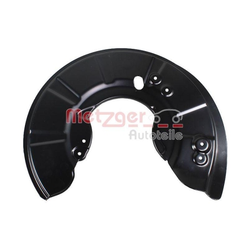 Spritzblech, Bremsscheibe METZGER 6115553 GREENPARTS f&uuml;r TESLA