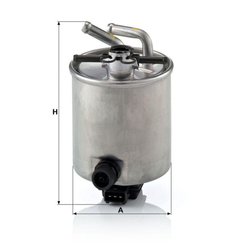 Kraftstofffilter MANN-FILTER WK 9011 f&uuml;r NISSAN