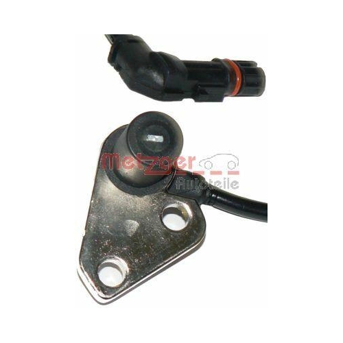 Sensor, Raddrehzahl METZGER 0900033 f&uuml;r MERCEDES-BENZ, Vorderachse rechts