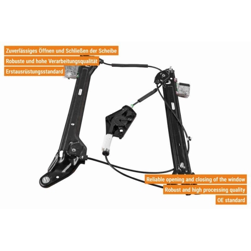 Fensterheber VAICO V10-8742 Original VAICO Qualit&auml;t f&uuml;r SEAT VW VAG, vorne links