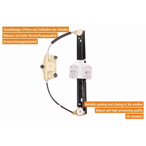 Fensterheber VAICO V10-8743 Original VAICO Qualität für AUDI SEAT SKODA VW VAG