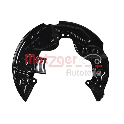 Spritzblech, Bremsscheibe METZGER 6115557 GREENPARTS für FORD, Vorderachse links