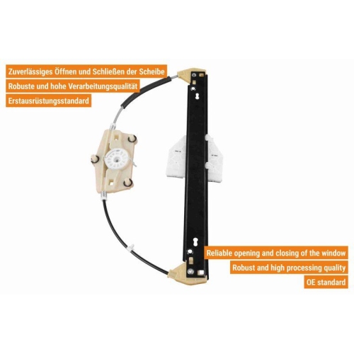 Fensterheber VAICO V10-8744 Original VAICO Qualität für AUDI SEAT SKODA VW VAG