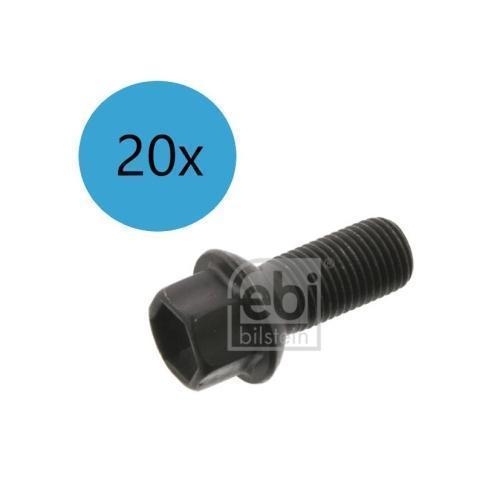 Radschraube FEBI BILSTEIN 38021 für MERCEDES-BENZ, Hinterachse, Vorderachse