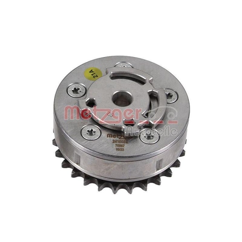 Nockenwellenversteller METZGER 2410084 f&uuml;r AUDI SEAT VW VAG, Einlassseite