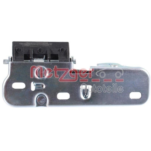Sicherungshaken, Motorhaubenschloss METZGER 2310871 f&uuml;r VW, mitte, oben