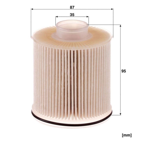 Kraftstofffilter MANN-FILTER PU 8051 z f&uuml;r MERCEDES-BENZ RENAULT