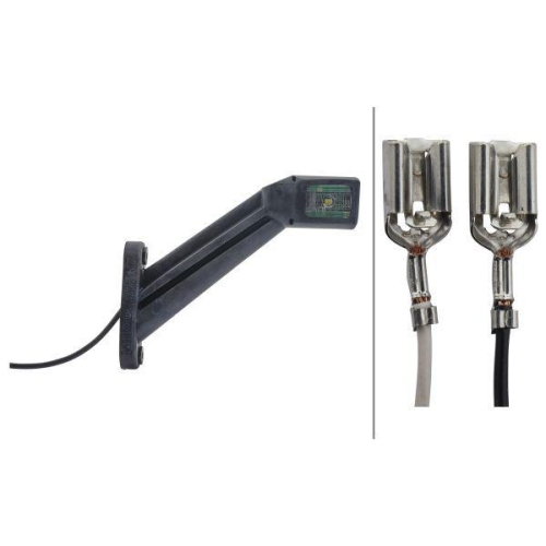 HELLA Umrissleuchte 2XS 011 744-031 f&uuml;r DAF SCANIA TERBERG-BENSCHOP PACTON