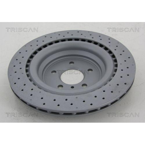 TRISCAN 8120 231050C 2 St&uuml;ck Bremsscheiben COATED f&uuml;r MERCEDES-BENZ, Hinterachse