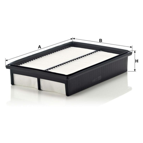 Luftfilter MANN-FILTER C 2841 f&uuml;r MAZDA